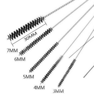 可循环使用大小毛刷大号中号小号可用于清洗细小管道奶瓶刷玻璃刷