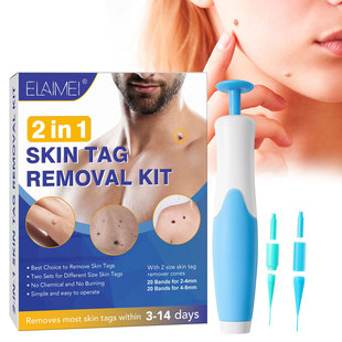 Elaimei Double-Headed Wart Removal Pen Set, Wart Removal Pen, Wart Removal Liquid Pen, Flesh Thorn, Corn Eye Wart Removal Device