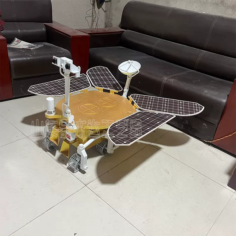 仿真铁艺航天火箭模型东方红卫星嫦娥系列卫星探测器科技馆摆件
