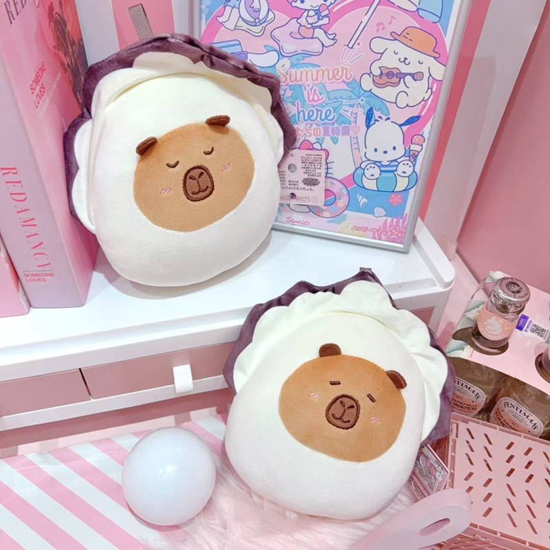 Claw Machine Doll Plush Wholesale Cartoon Cute Cultural and Creative Doll Activity Gift Oyster Cartoon Small Toy