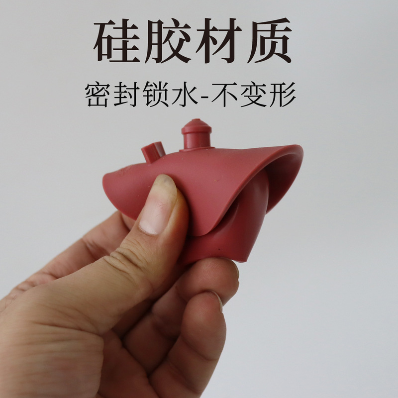 跨境老式马桶水箱配件2寸分体坐便器排水阀硅胶拍盖K3422止水翻板|undefined