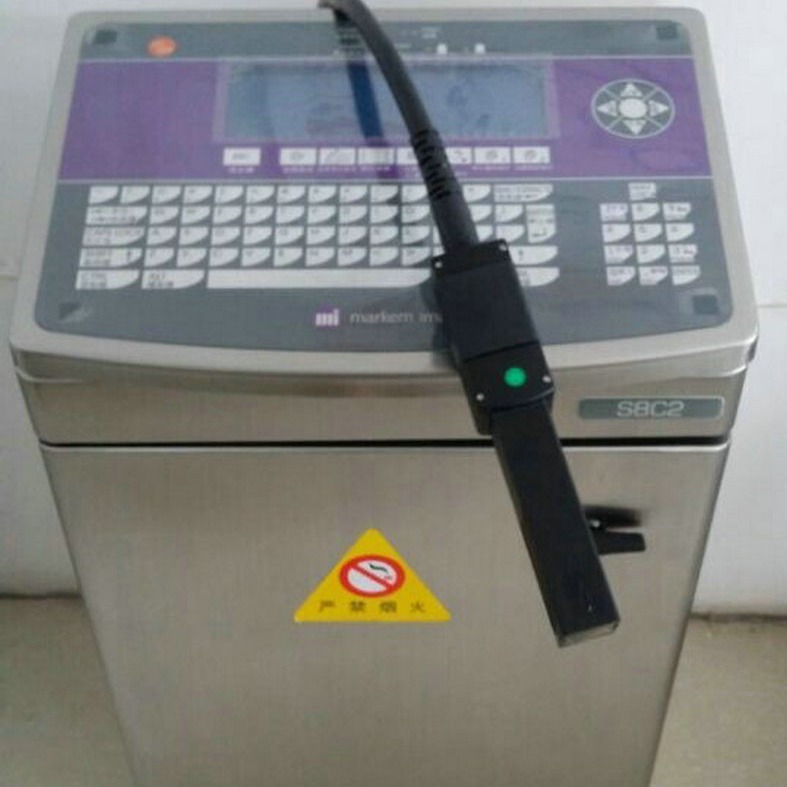 厂家直销 二手马肯依玛士9040双喷头喷码机机 激光喷码加工