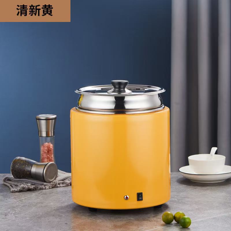 暖汤煲自助餐酒店免加水商用电子暖汤煲电热保温锅早餐暖粥锅干式|undefined