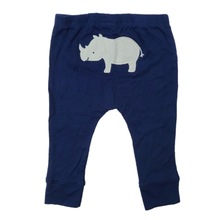 纯棉外贸原单卡特pp裤 男婴幼儿童宝宝动物刺绣松紧打底长裤子