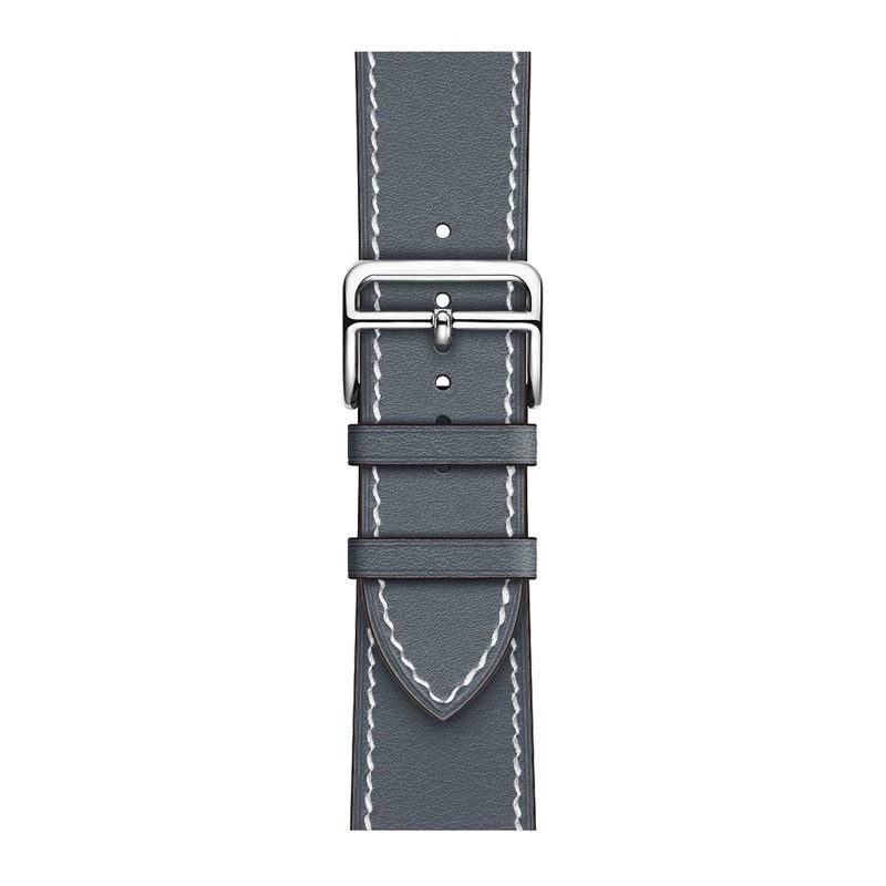 Подходит для кожаного ремешка Apple Hermes ремешок iWatch 8/7/6/5/4 поколения - цвет поколения - кожаный ремешок против взрыва
