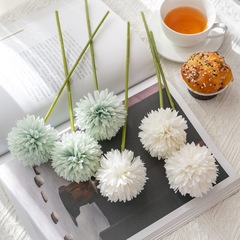 跨境仿真花蒲公英刺球假花綠植物批發婚慶裝飾INS風DY1-4044-1
