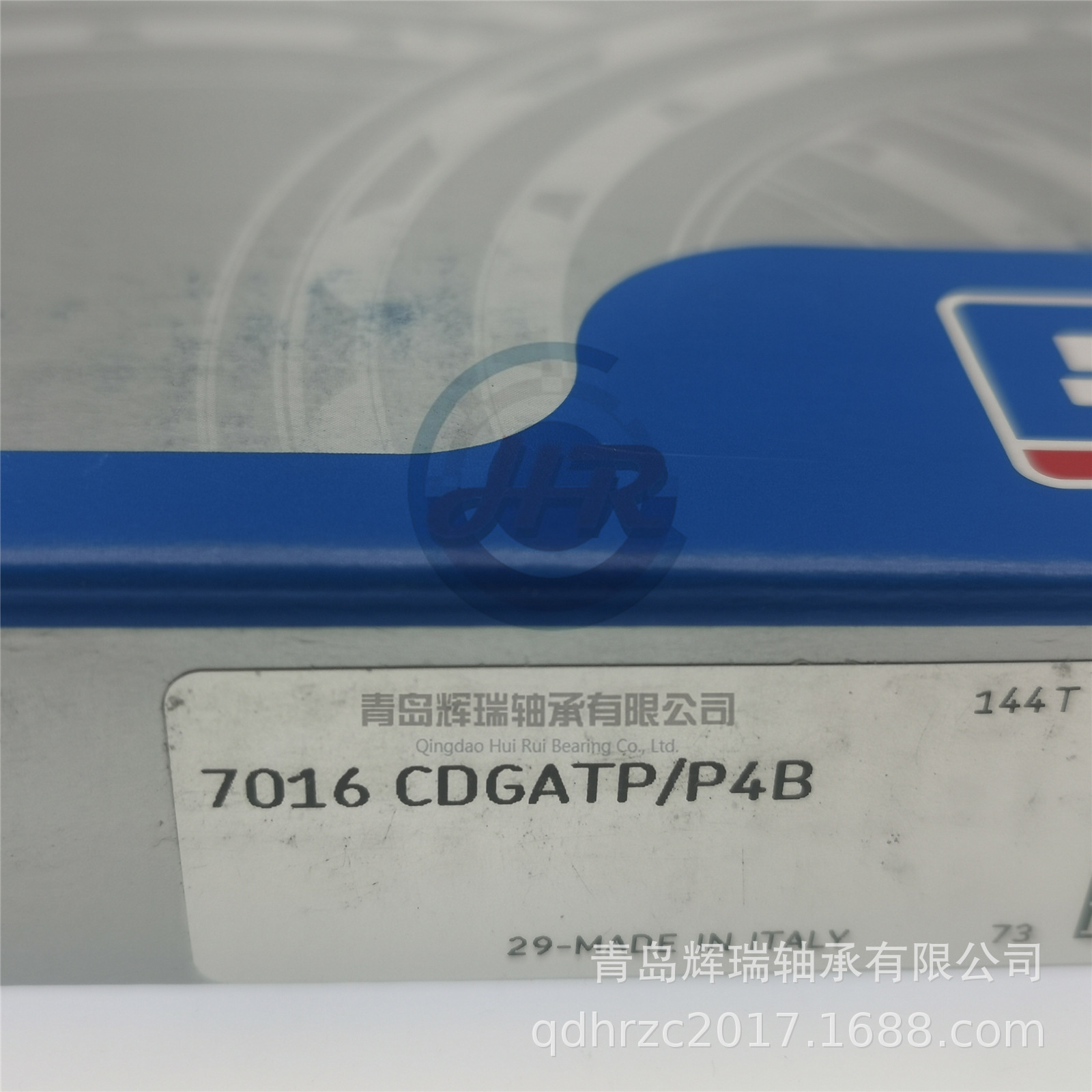 S K F 精密角接触球轴承 7016CDGATP/P4B 80mm X 125mm X 22mm