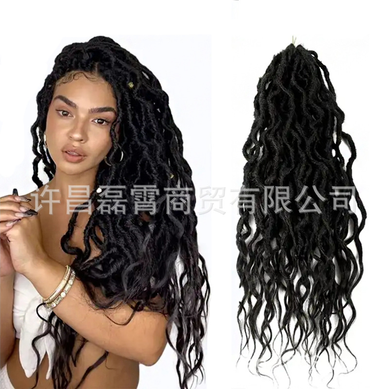 Queen Locs Queen Dirty Braids Crochet Hair Goddess Faux Locs Crochet Hair