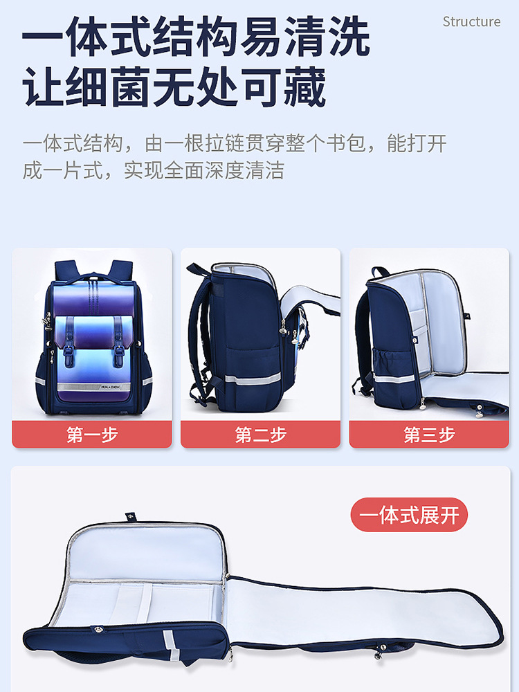 Nuevas bolsas escolares para niños de 6 - 12 años de edad para niños y niñas de grado 1 - 3 - 6 bolsa graduada image 2