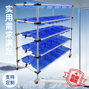 E-commerce sorting vehicle warehouse material picking truck workshop material turnover vehicle multifunctional movable tool vehicle