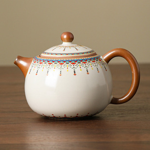Ruyao Xishi Teapot for Personal Use, Kung Fu Tea Set, Single Pot for Home Use, Light Luxury 2025 New Chinese Style