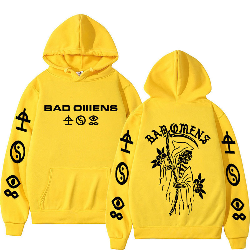 Bad Omens Band Tour American Music Print Hoodie The Death of