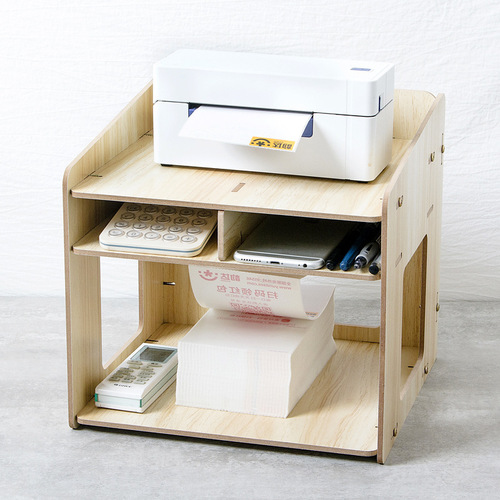Simple Office Heat Printer Rack Desk Courier Delivery Note Organizer Electronic Bill Printer Stand