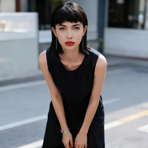 Wig woman Manchu hair dog-bitten bangs hair extension daily wear wig factory