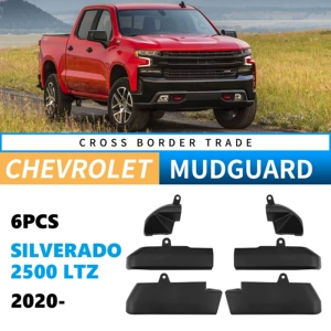 Chevrolet Silverado 2500 Ltz 2020-26 palçıqqoruyucu alt kənar trim