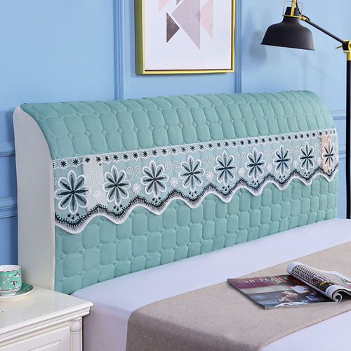 Bedside Canopy Full Package Thick Simple Modern Soft Upholstered European Arc Shaped Dustproof Armrest