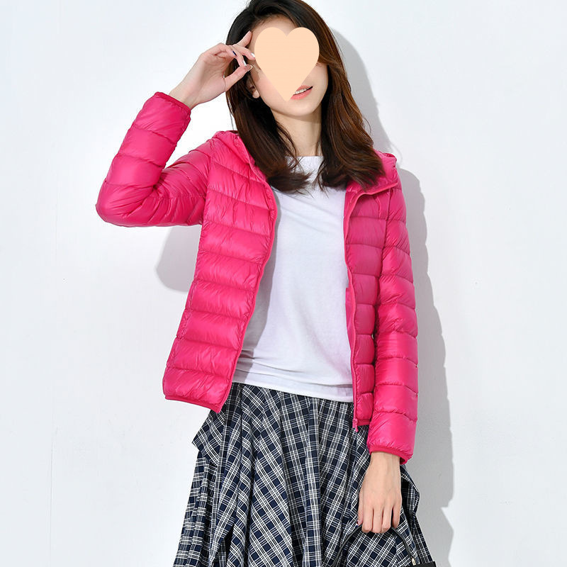 로즈 레드(후드 있음)