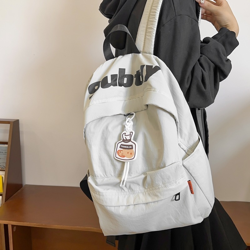 Mochila de gran capacidad para mujer 2024 nueva mochila de ocio ligera de viaje de otoño