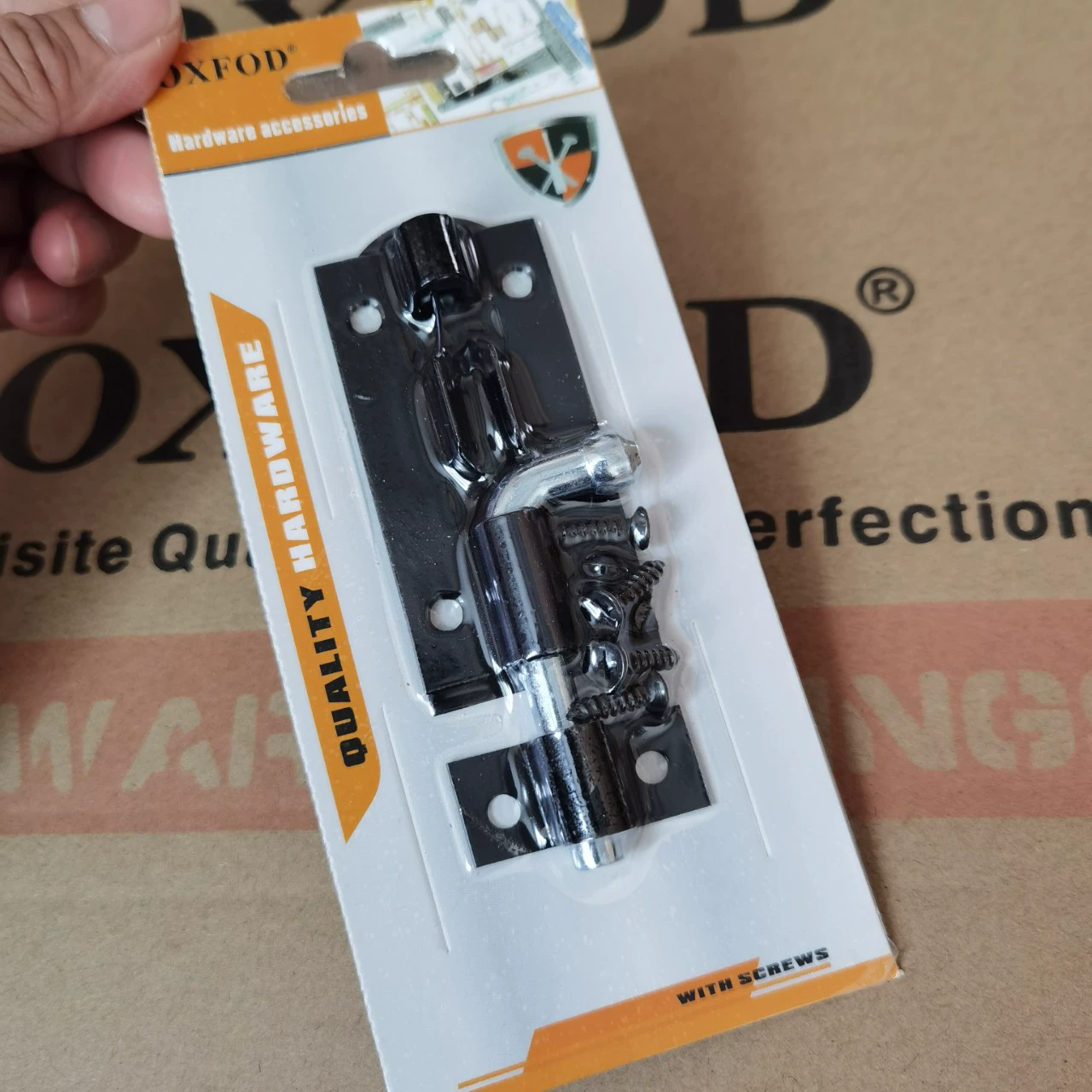 Черная защелка, утолщенная и удлиненная, универсальный железный дверной болт старого образца, деревянная дверь, главная дверь, болт в китайском стиле, аксессуары для окон, 2023