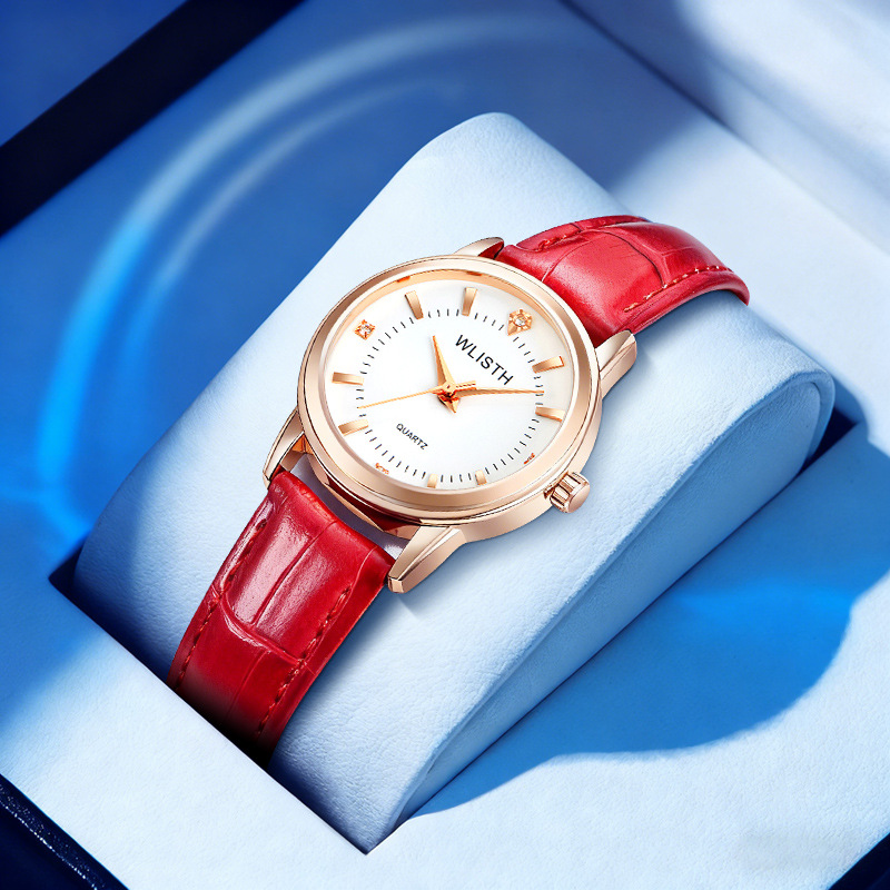 Wolixi Elegant Women's Watch Waterproof Girls Quartz Watch Business Trendy Watch Cross-Border Hot Style