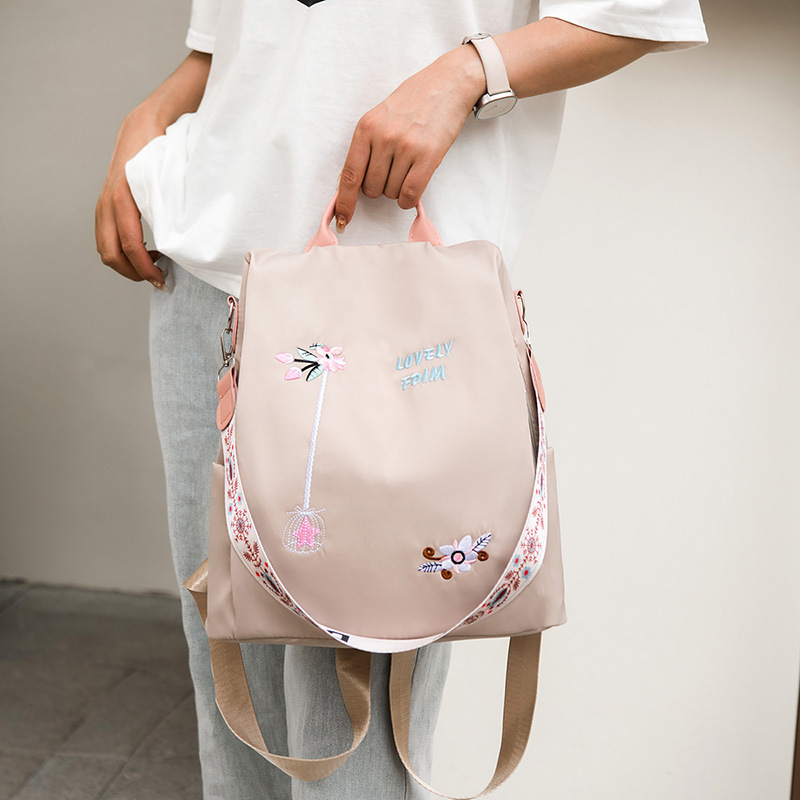 新しい民族風刺繍入りショルダーバッグ、女性用、芸術的な中国風、シンプルでカジュアルなバッグ、大容量トラベルバッグ|undefined