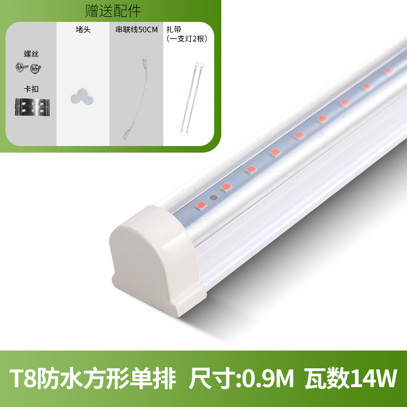 Lámpara LED de Espectro Completo para Plantas T8 T20 Aluminio Espectro Completo para Cultivo Interior image 20