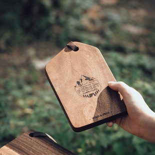 Outdoor Totem Cutting Board Camping Equipment Portable Cutting Board Storage Bag Picnic Cookware Chopping Board Camping Essential