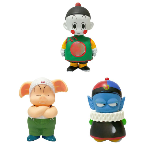 Seven Dragon Balls figurine fried rice Popo Oulong pig cat immortal Sun Wukong Xiaolin figurine model ornament doll 