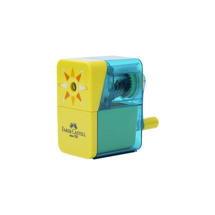 Alemán Faber-Jia estudiante mano sacapuntas lápiz color plomo multifuncional pequeño