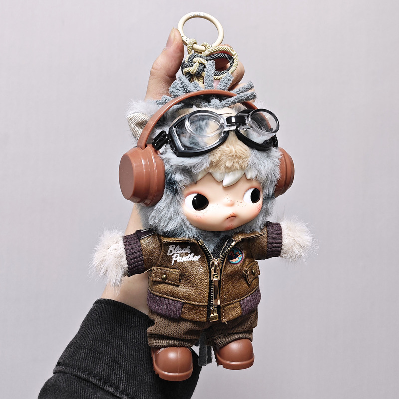 Only Doll Clothes】Xiao Ye Doll Clothes Year of the Horse Full Throttle Series 17cm Retro Flight Jacket Set Hirono