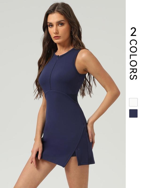 V 35467 Sleeves Waist Dress Sports Dress