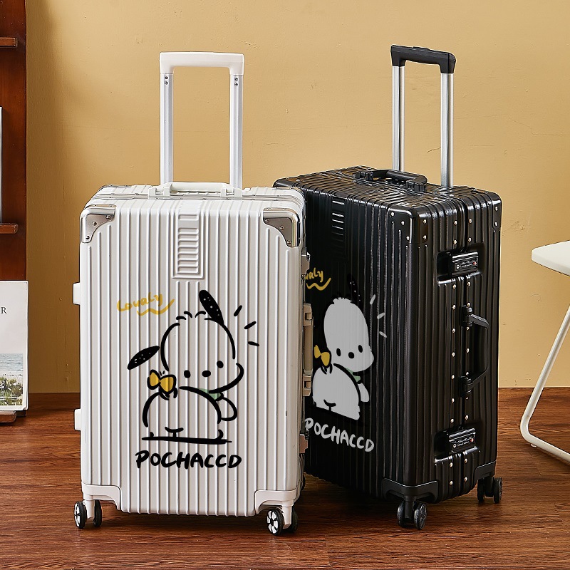 Cute Cartoon Suitcase for Women, 2026 New Style, Student Luggage, Large Capacity, Combination Lock Suitcase for Men and Women