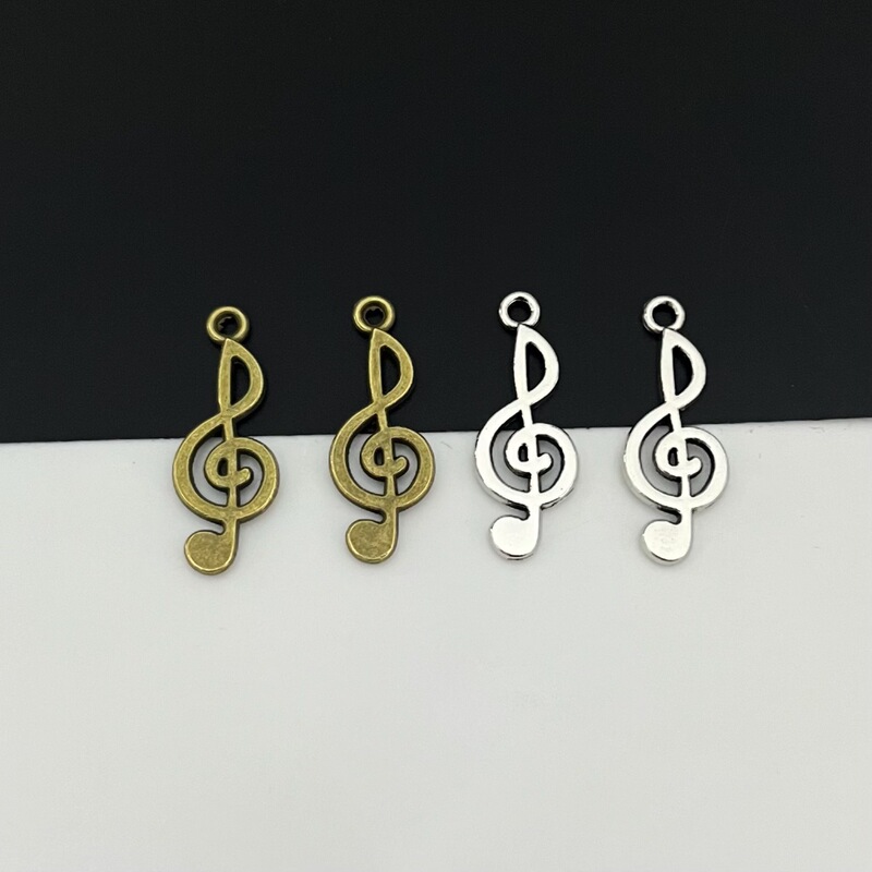 Cross-Border DIY Jewelry Accessories Tone Alloy Pendant Retro Alloy Bracelet Necklace Keychain Pendant