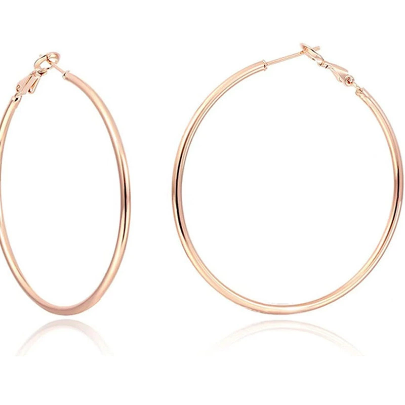 Fashionable earrings stainless steel, European style