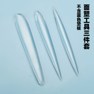 Complete Set of Acrylic Face Molding Tools, No-Grind Eye Opener, Face Kneading Knife, Clay Fondant Detail Needle, Pill Stick, Hand-Made