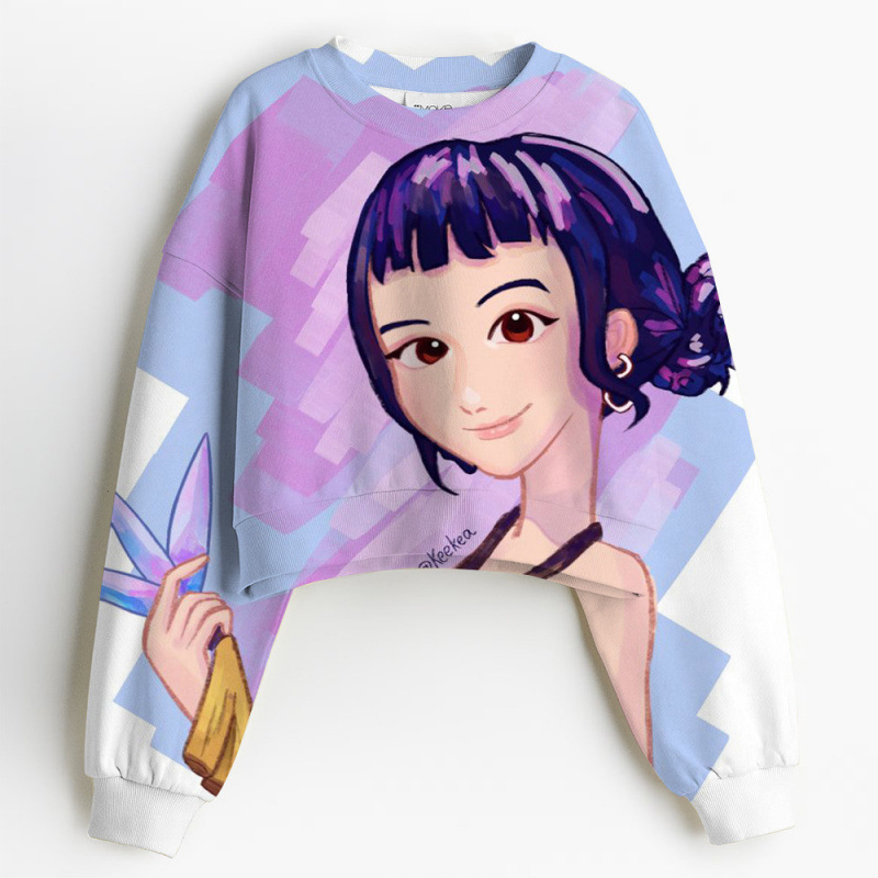 Demon Hunter Short Clothing Children's Sweatshirt Girls' Pullover Clothing Fashion Jacket Demon Hunter Short Clothing Children's Sweatshirt Girls' Pullover Clothing Fashion Jacket