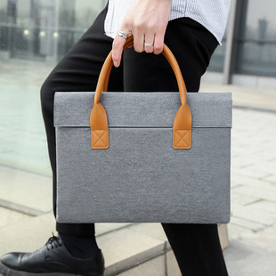 Factory Wholesale Laptop Bag High Quality Information Bag Oxford Cloth Gift Bag Business Briefcase Printed Logo