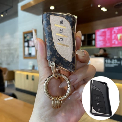Lexus Key Cover: Car key bag - type-c-key-cover-trendy-ring