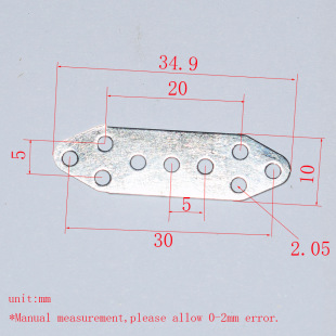 Octagonal iron piece connector toy accessories model bracket fastener technology production foreign trade AliExpress