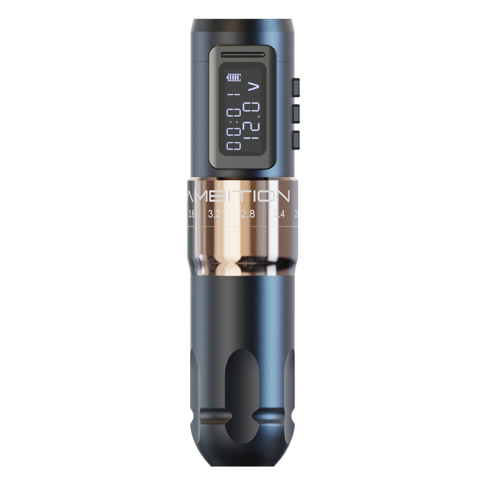 Ambición nueva bisheng carrera ajustable recargable tatuaje pluma portátil equipo herramienta