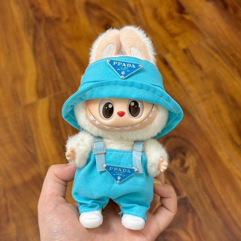 仅衣服适用于17cm拉布布搪胶娃娃毛绒公仔等可穿衣服换装着替服装|undefined