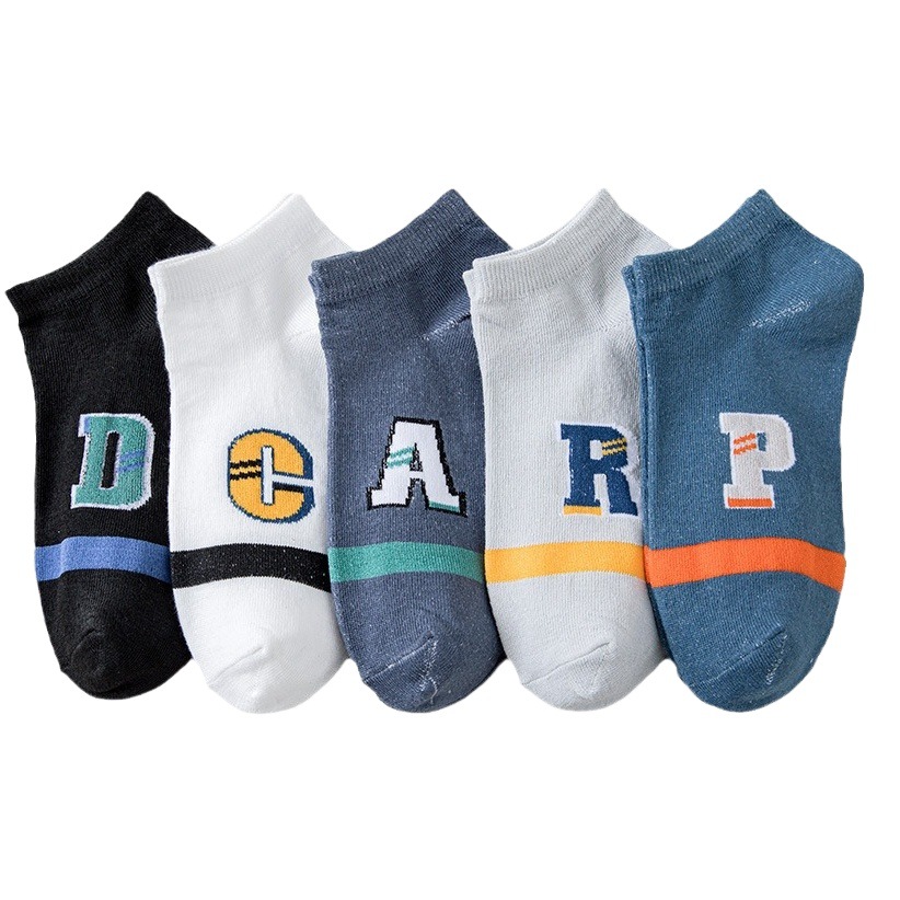 Calcetines de hombre calcetines de hombre desodorante que absorbe el sudor calcetines cortos de primavera y otoño europeos de Bajo Techo de corte bajo invisible barco Calcetines hombres de moda