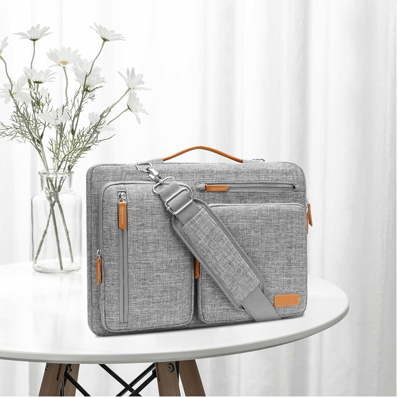 Amazon portable laptop bag, protective shoulder laptop bag, side-opening crossbody bag, inner sleeve bag