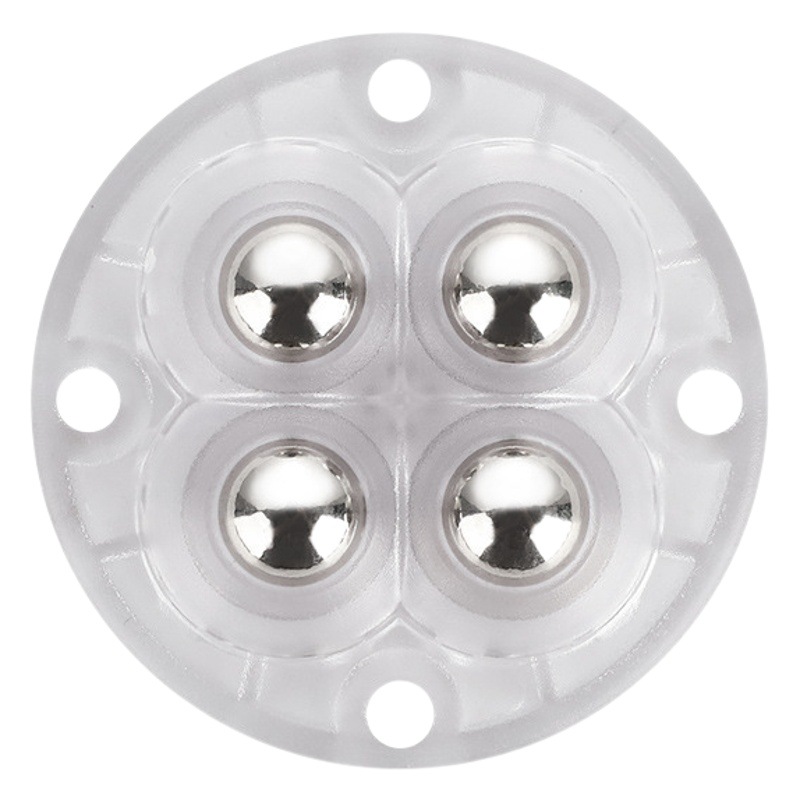 Base de rueda universal muebles adhesivos mesa de café sin punzonado multi-ball polea móvil soporte de carga giratorio hardware doméstico