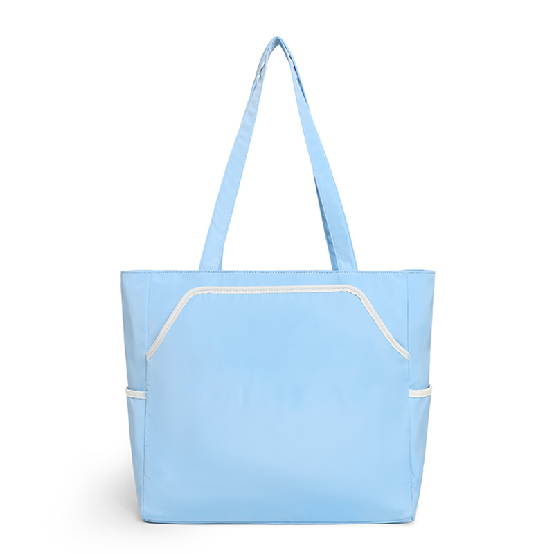 Bolsa de tenis de hombro único de gran capacidad de almacenamiento bolsa de pelota picada de alto valor facial de mujeres al aire libre bolsa de bádminton de hombro