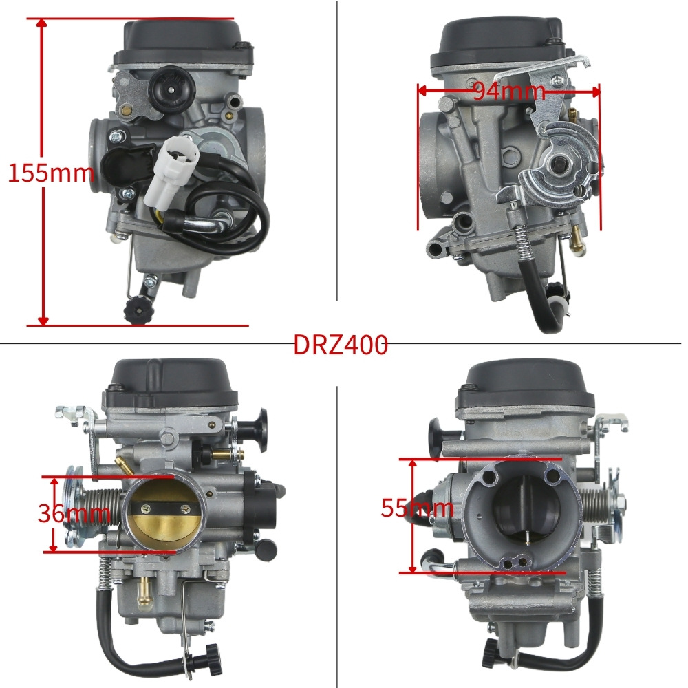 13200-29Fq0 Motorcycle Carburetor Suitable for Suzuki Drz400 Kawasaki Klx400Sr