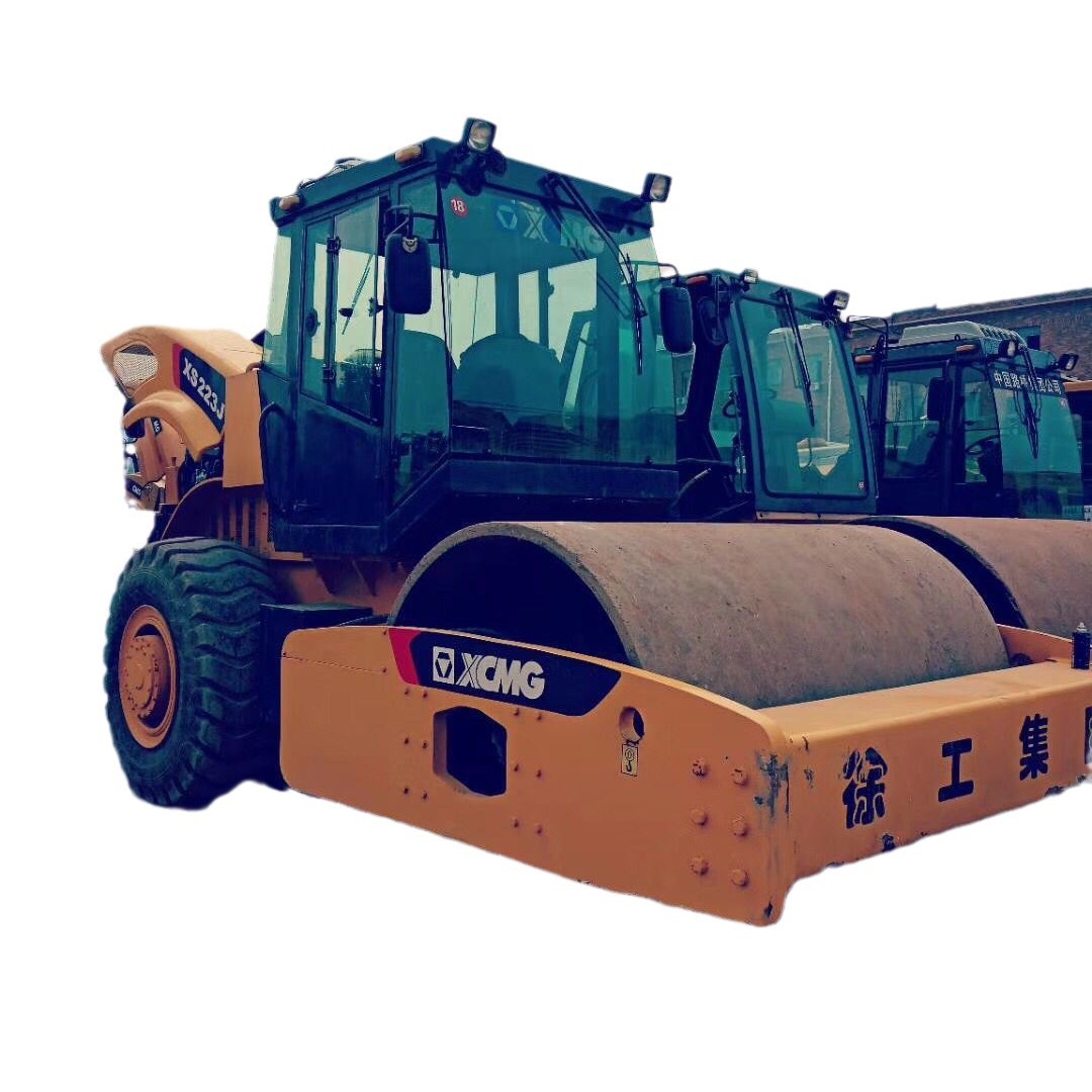 XCMG XS223JE (22T) 26T Tongxiang usado rodillo de acero único 22 toneladas rodillo XS202J XS225
