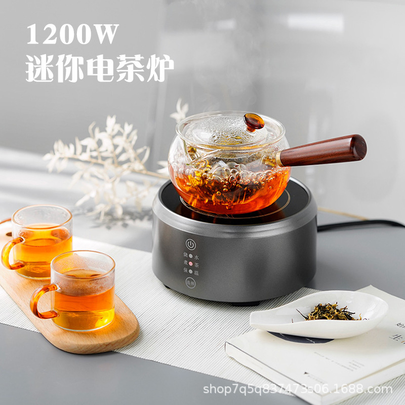 Gomi Electrical Appliance Manufacturer Directly Supplies Electric Ceramic Stove, Mini Tea Stove, Glass Pot, Tea Stove, Tea Maker, Light Wave Stove, Tea Set
