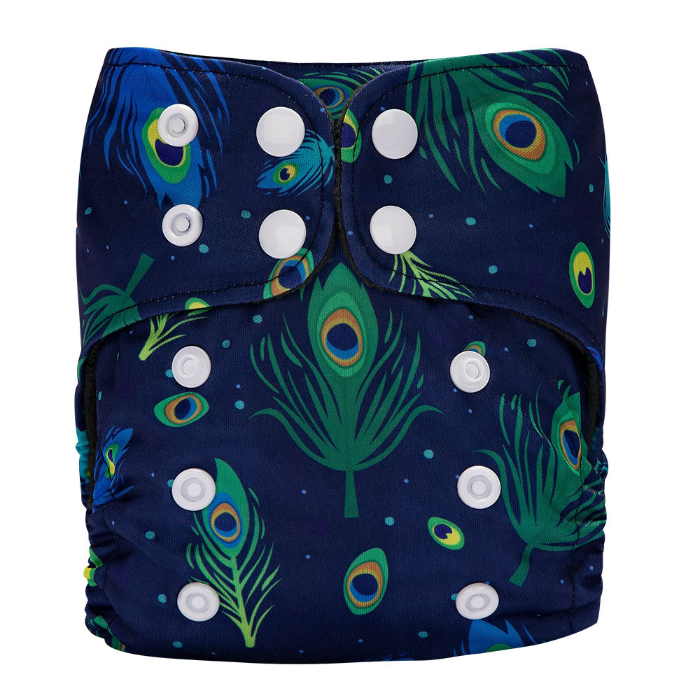 Pantalones de pañales para bebés recién nacidos transfronterizos anillo de orina polar pantalones de entrenamiento para bebés lavables transpirables pantalones impermeables a prueba de fugas