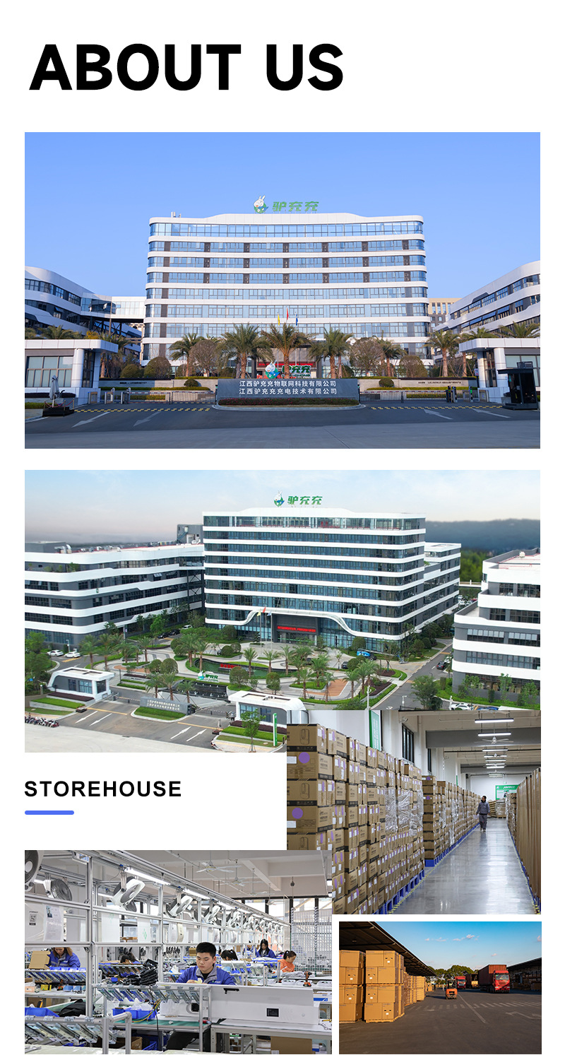 European Standard Shared New Energy Ac Charging Station for Parking Lots, Home Use Charging Station, 7Kw Outdoor Waterproof